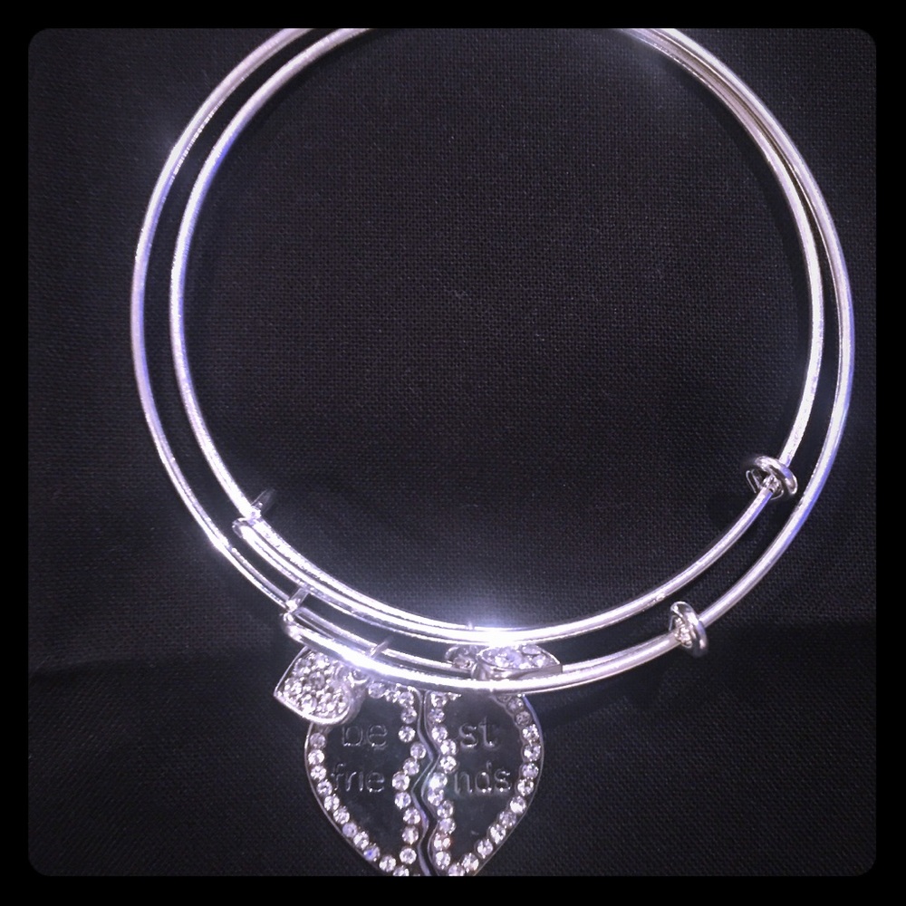 Bracelet with best friend charm